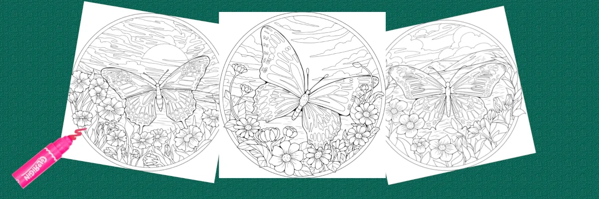 Butterfly Coloring Pages