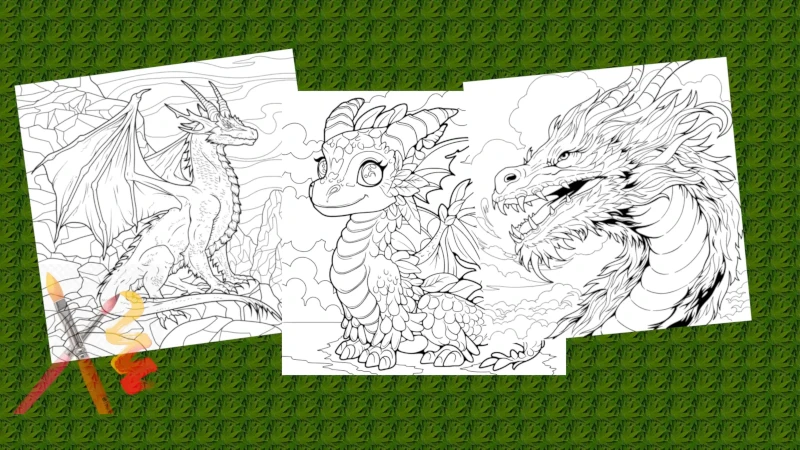 Dragon Coloring Pages