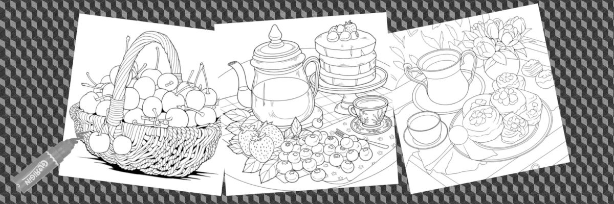 Delicious Food Coloring Pages