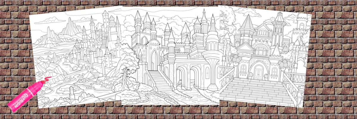 Architecture Coloring Pages