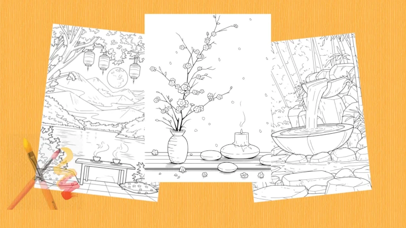 Zen Coloring Pages 2025