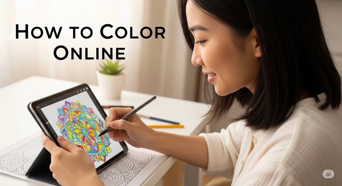 Digital coloring online